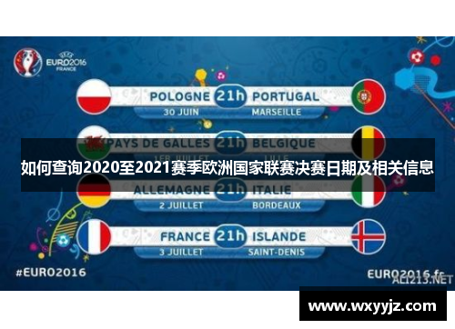 如何查询2020至2021赛季欧洲国家联赛决赛日期及相关信息