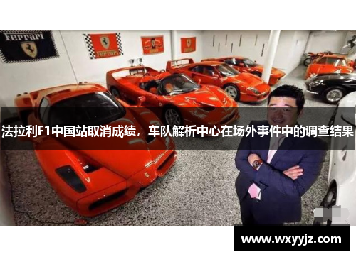 法拉利F1中国站取消成绩，车队解析中心在场外事件中的调查结果